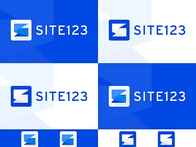 Site123 - Logo Redesign branding design figma logo redesign ui uiux ux web design website