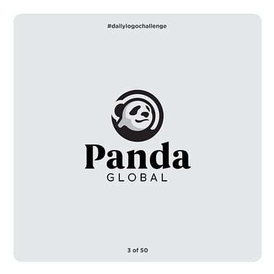 Panda Logo - #dailylogochallenge branding challenge daily design global graphic design illustrator logo panda vector