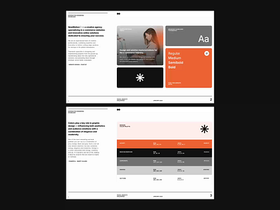 Responsive Brand Guidelines - Design Concept blog cms concept design designer landing page minimalist modern portfolio technology template ui ux web web design webdesign website