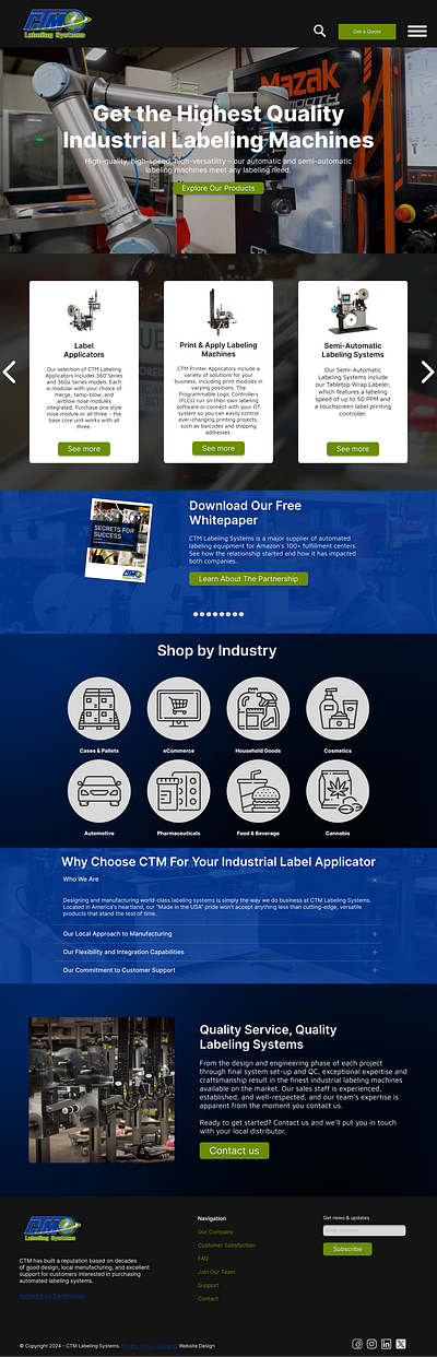 Landing Page Redesign design graphic design web design