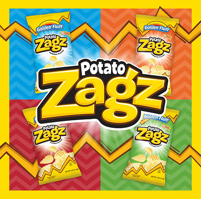 Zagz Branding and Packaging Design branding color theory consumer product packaging (cpg) cpg graphic design packaging design typography