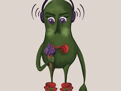 Unnamed character book illustration branding character design illustration raster