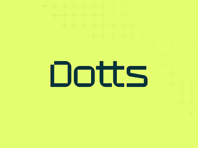 Dotts - Unused Mark brand branddesigner branding lettermark logo logodesign logodesigner minimal modern strategy tech wordmark