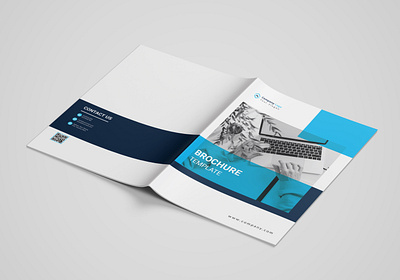 Company Profile Design Layout 3d profile template