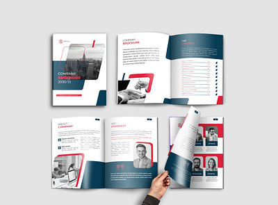 Company Profile Design Layout graphic design profile template