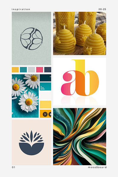 Moodboard Ideas for the Wax & Wane Project boss branddesign branding brandstrategy design femaledesigner graphic design graphicdesign graphicdesigner graphics illustration logo vector womenindesign