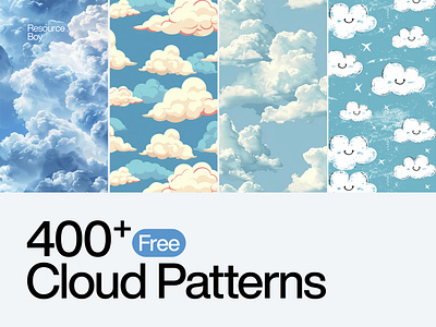 Free Cloud Seamless Patterns cloud cloudy download free free assets free pattern free patterns freebie freebies graphic design overlay pattern patterns rb resource boy resourceboy seamless seamless pattern sky ui