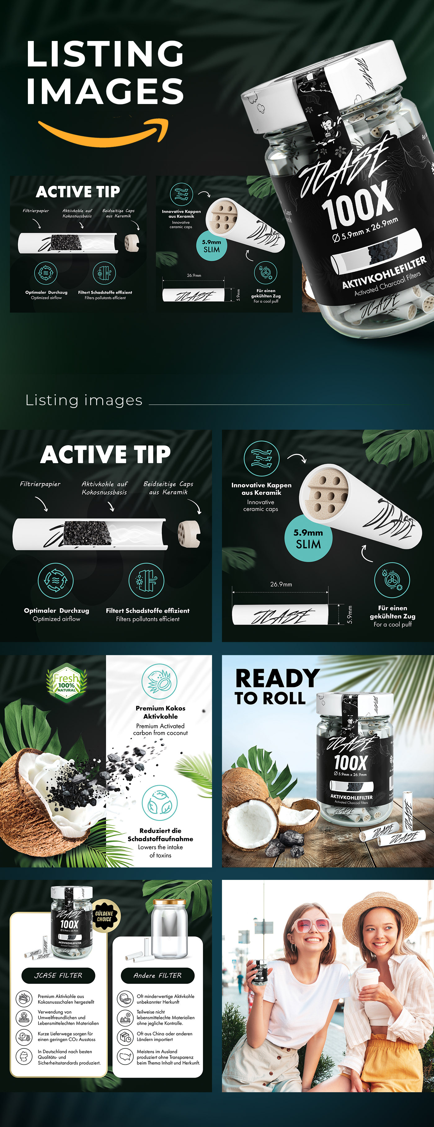 Listing images: JCAST product photography