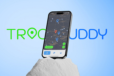 TrackBuddy - Location sharing and tracking app dailyui location map travel ui uiux design web design