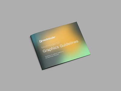 Medminder - Graphics Guidelines branding graphic design logo visual identity