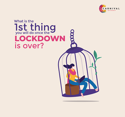 LOCKDOWN | Carnival Internet | Art Direction art artist bangla bangladesh branding charukola design dhaka illustration ui