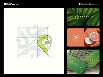 logo and Branding Design for Organic Cosmetics Brand Reverie a logo beset logo designer brand identity design branding cleandesign customlogo design designinspiration elegantdesign geometricdesign graphic design illustration logo logoinspiration luxurybranding storytellingdesign typographylogo ui uniquebranding vector