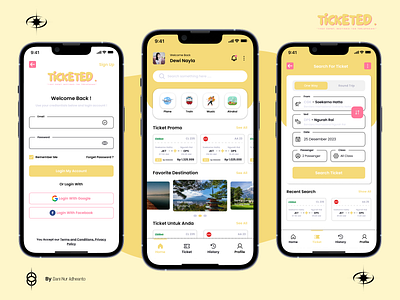 Design For Ticketed App graphic design mobile application mobiledesign motion graphics ticket ticketed ui uidesign ux