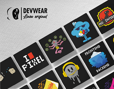 DevWear - Ilustraciones/Línea original graphic design