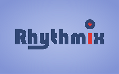 Rhythmix branding graphic design logo