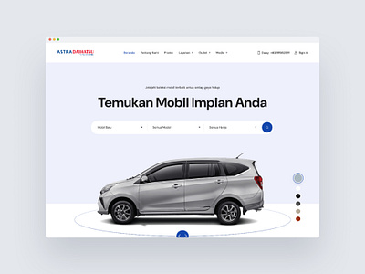 Astra Daihatsu Indonesia - Revamp astradaihatsu daihatsuindonesia ui uxdesign webdesign websiterevamp