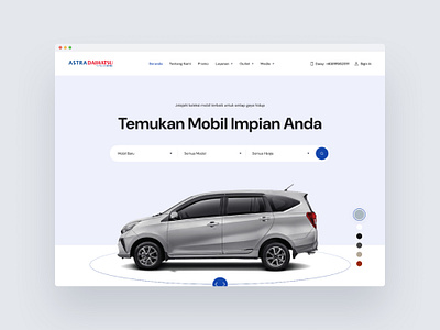 Astra Daihatsu Indonesia - Revamp astradaihatsu daihatsuindonesia ui uxdesign webdesign websiterevamp