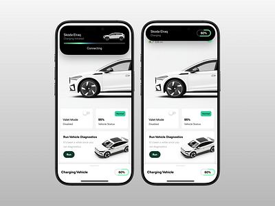 Live Activities app app design appdesign apple appleios application ui branding darkmode design illustration ios lightmode liveactivities liveactivity logo skoda ui ux uxdesign volkswagen