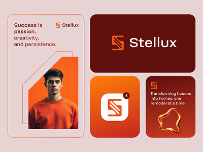 Stellux Visual Identity brand brand guidelines brand identity branding creative design graphic design identity logo logo design logo designer logo sign logotype symbol visual identity