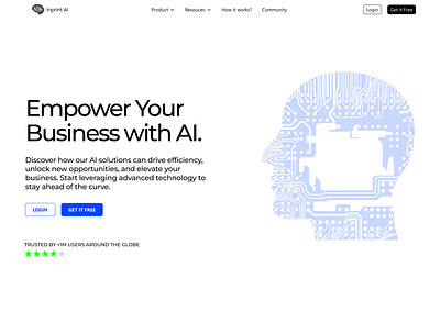 AI Website Design Ideas ai branding design figma graphic design hero section home page homepage illustration landing page meta ui ux