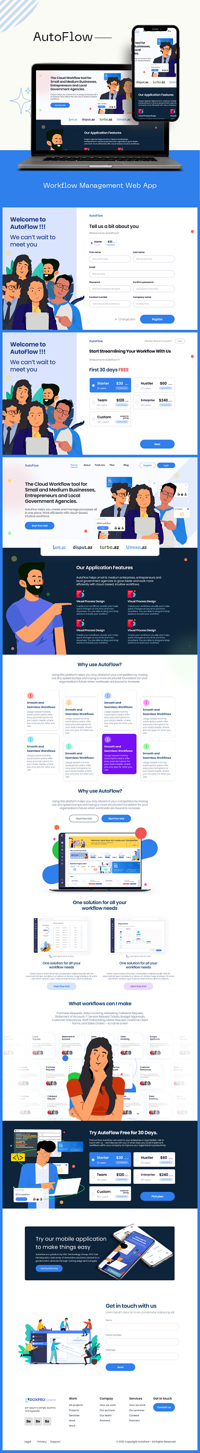 AutoFlow - Workflow Management System branding product product design ui uiux user experience design user interface design ux workflow workflow management