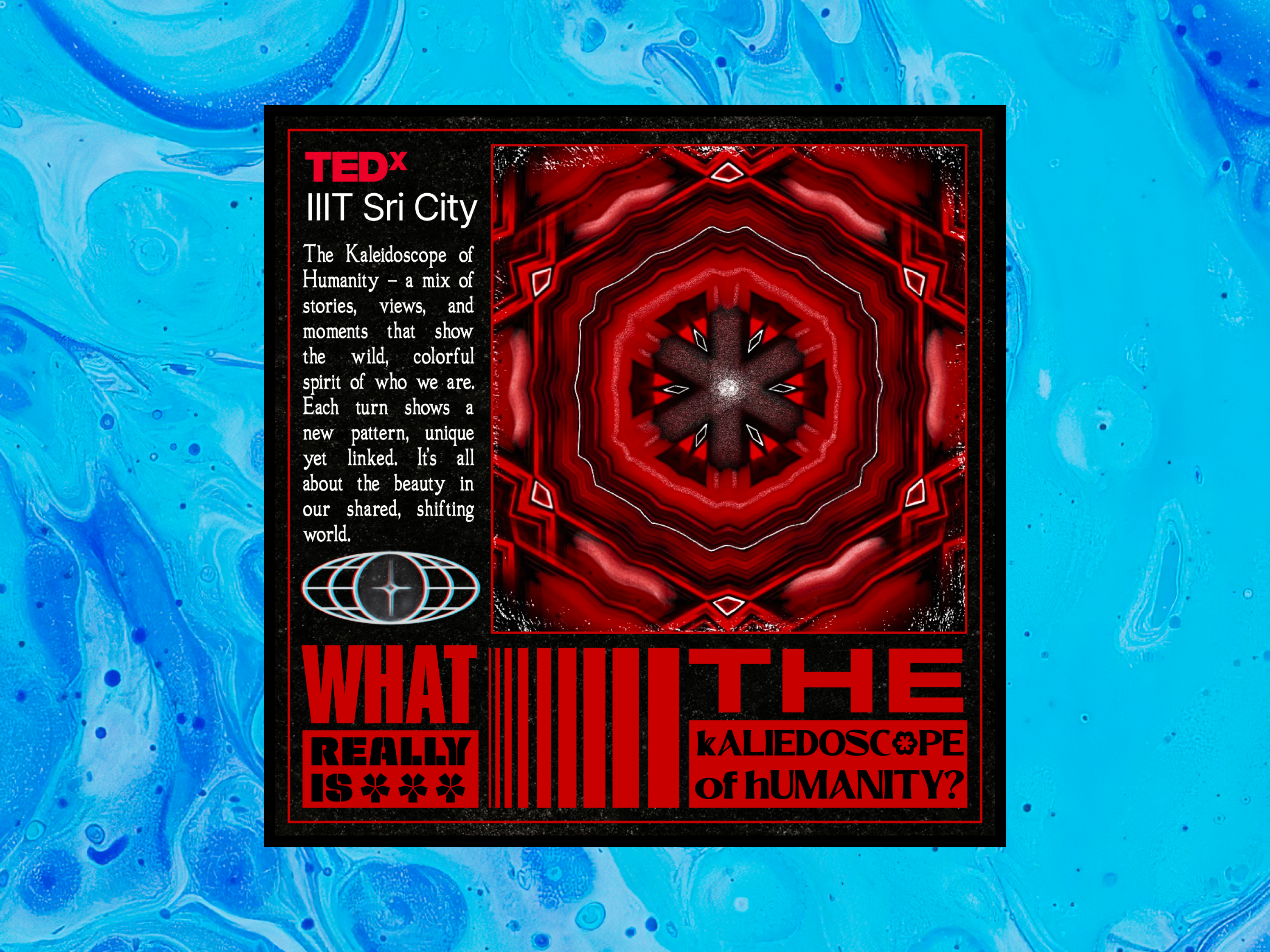 Maximalist Theme Post branding creative design figma illustration kaleidoscope maximalism maximalist modern post poster theme