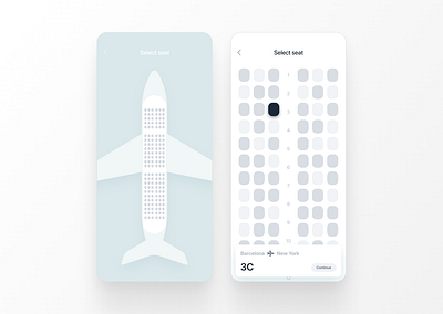 Seat Selection Feature designagency featuredesign productdesignb ui userdesign userexperience ux