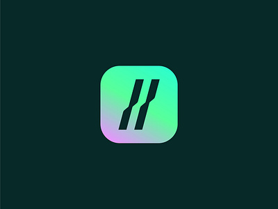 thrillar app icon adventure app brand identity branding concept creative design designer portfolio fav gradient icon logo logo designer mobile modern road tour tourism uiux way