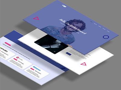 Portfolio - Landing page design appdesign designsystem designthinking designworkflow frontenddesign interactiondesign mobileappdesign productdesign prototyping uidesign uiuxdesign userexperience userinterface uxdesign uxresearch uxstrategy uxuicommunity webappdesign webdesign wireframe