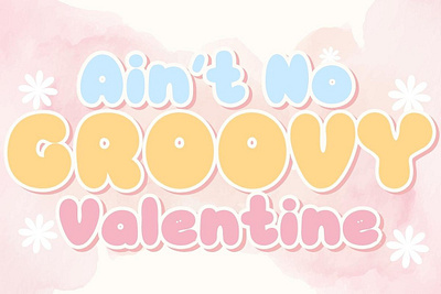 Aint No Groovy Valentine - Handwritten 70s fonts blood font bold font display fonts fashion fonts groovy fonts halloween font handwritten font handwritten fonts handwtitten font modern fonts retro fonts scary font script fonts spooky font vintage fonts