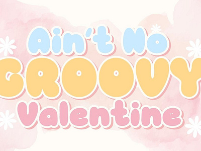 Aint No Groovy Valentine - Handwritten 70s fonts blood font bold font display fonts fashion fonts groovy fonts halloween font handwritten font handwritten fonts handwtitten font modern fonts retro fonts scary font script fonts spooky font vintage fonts