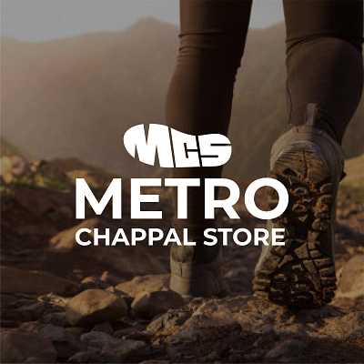 Metro Chappal Store shoe company logo