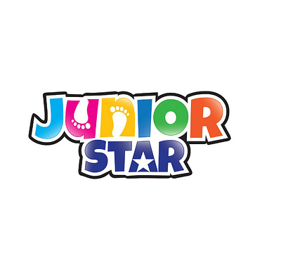 Junior Star Logo For Kids Shoe Company