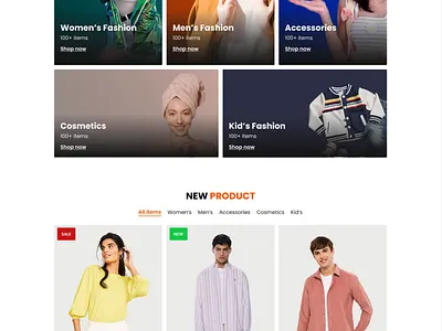 FREDO - Ecommerce Landing Page design e commerce website ecommerce home page interface landing page landingpage minimalist online store shopify store user interface ux web design website
