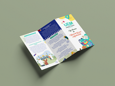 Brochure design brandingandidentity brochuredesign creativebrochure creativeflyer designinspiration designportfolio designshowcase dribbbledesign educationdesign flyerdesign fuadcreation9 graphicdesign islamiceducation modernlearning printdesign printmarketing trifoldflyer visualdesign