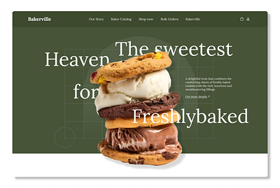 Bakerville: Bakery Website