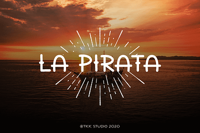 La Pirata – Vintage Tattoo Font branding children design display font font gaming movie poster posters tatoo youtube