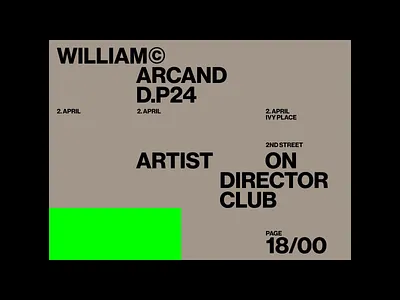 TypoMonday Week 92 design editorial interaction interface layout minimalistic typography typomonday ui webdesign