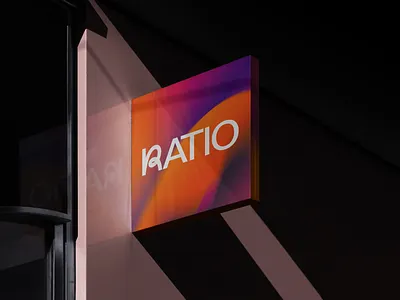Brand identity for RATIO branding graphic design logo