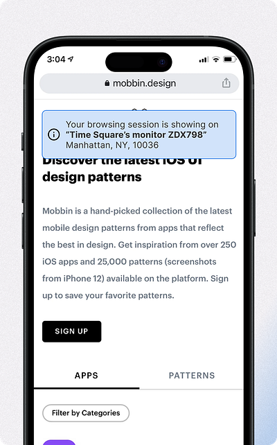 👀 Very Public Browsing app design product design product designer ui uxdesign