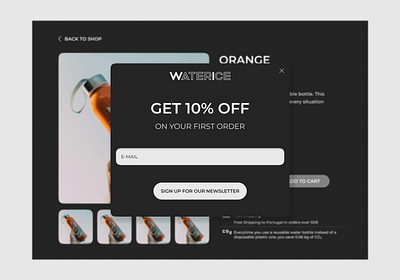 #016 Daily UI - Pop-up Overlay dailyui design e commerce pop up overlay popup ui ux