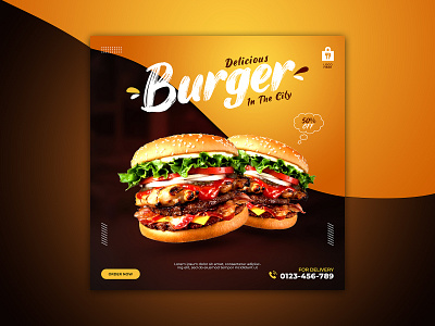 Food social media post for every platform. banner design branding design facebook ads food menu food social media graphic design instagram post promotion restaurant menu social media social media post ui