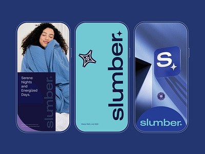 Slumber Branding and Packaging Design - Supplement 3d animation app branding design graphic design health icons illustration logo logo desing medical mobile mobile app motion graphics packaging supplement ui vitamins wellness