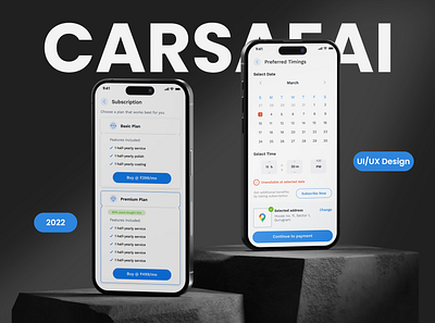 Car Service Mobile Application - UI/UX application design car service app case study mobile app design service mobile app uiux design