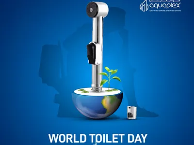 world Toilet day branding graphic design