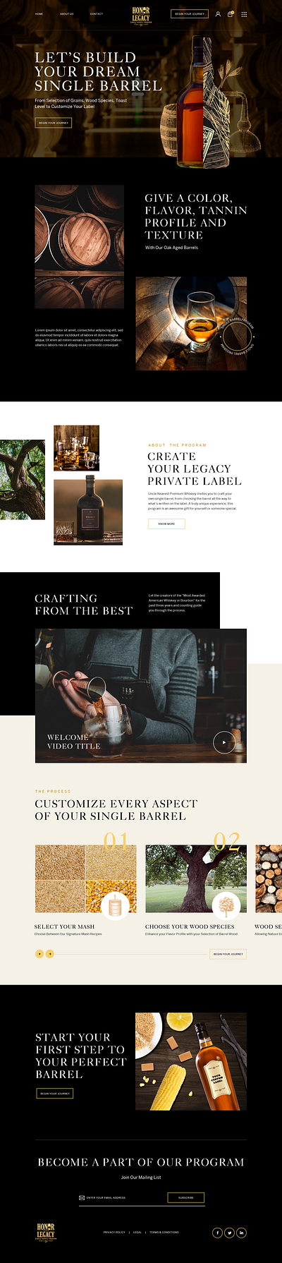 Web Design for wine industry branding graphic design illustration ui web design website theme