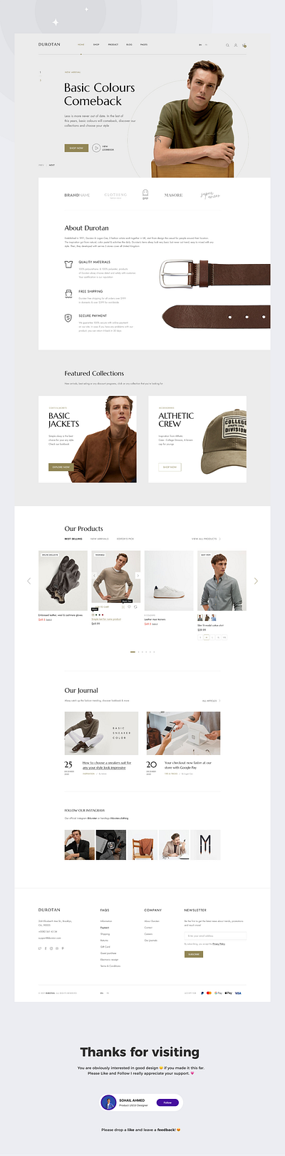 E-commerce shopify Design Website ecommerce homepage design landing page redesign shopify shopify design web web design