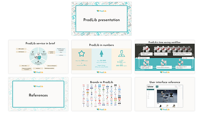 ProdLib PowerPoint template and predesigned presentation slides branding graphic design