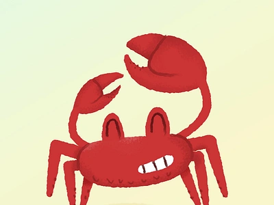 Dance like a Crab animation character design childrens illustration crab illustration illustration motion design rig rubber hose sea underwater vibrant