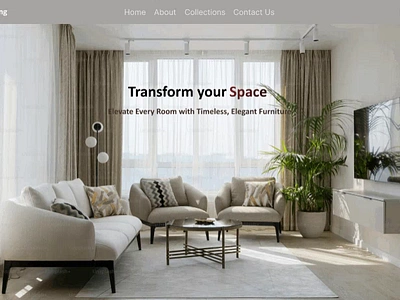 Furniture Website UI/UX Design 🛋️ branding choose comfort design designer dream house dribbble figma furnished furniture graphic design lifestyle modern home rooms space stylish uiux design unique website website uiux design